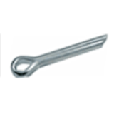 BN 48314 - Cotter pins, Steel, Grade Not Designated, Zinc Clear Plated Chromated (ASME B18.8.1)