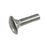 BN 48796 - Round head full square neck bolts, Full thread and coarse thread, Stainless Steel, 18-8, Plain Finish (ASME B18.5)