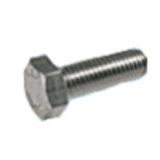 BN 48182 - Hex head cap screws, Full thread and coarse thread, Stainless Steel, 18-8, Plain Finish (ASME B18.2.1)