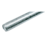 BN 48743 - Threaded rods, Coarse thread, Steel, Grade A, Zinc Clear Plated Chromated (ASTM A307)