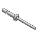 Flat round head , rivet thorn - Stainless steel - Magna-Lok® Blind rivet