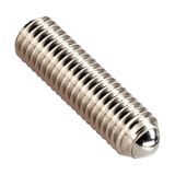 BN 55560 Ball-ended thrust screws headless, with hex socket, round ball