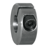 BN 325 - Clamping rings light range with socket head cap screw, Free-cutting steel, plain